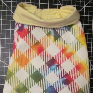 Dog Coat-Handcrafted & Adjustable-Size Small